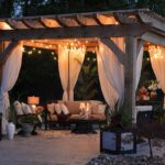 10 ideas románticas de decoración para cenas en el jardín