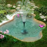 Albercas con puentesito en jardín: Cómo crear un oasis acuático en tu patio