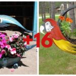 Animalitos para jardín: Ideas creativas para hacer con llantas recicladas