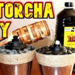 Antorchas para jardín con citronela: la solución natural contra los mosquitos