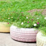Ideas creativas para la decoración de jardines con llantas recicladas: ¡Dale vida a tu espacio exterior!
