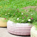 Jardines sostenibles: Ideas creativas para decorar con reciclaje de llantas